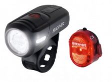SIGMA LED-Akku-Beleuchtungsset Aura 45 USB / Nugget II