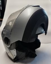 Motorrad Klapphelm Concept Schuberth titansilber